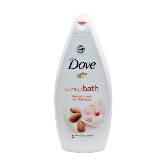 DOVE Bath Cream With Almond Cream & Hibiscus 500ml DOVE Bath Cream With Almond Cream & Hibiscus 500ml